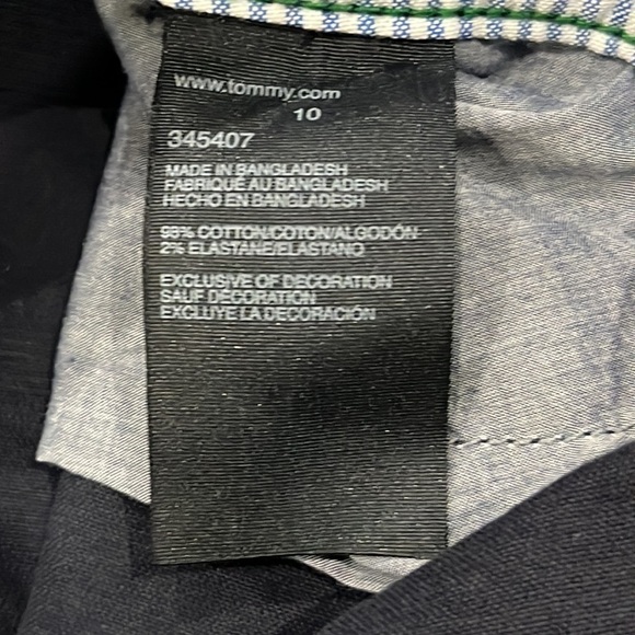 Tommy Hilfiger Corduroy Mini Skirt Sz 10 Academia Preppy Ivy League Retro Rory - Picture 11 of 13